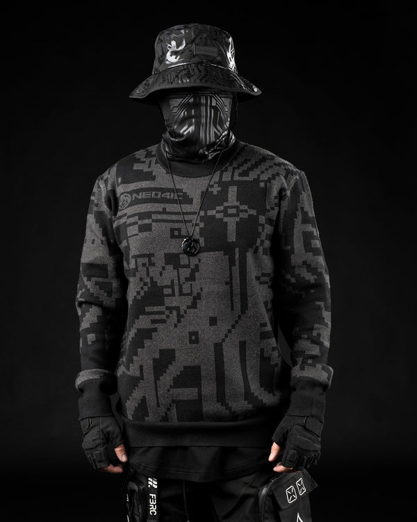 TIT4N Knit Sweater (Black)