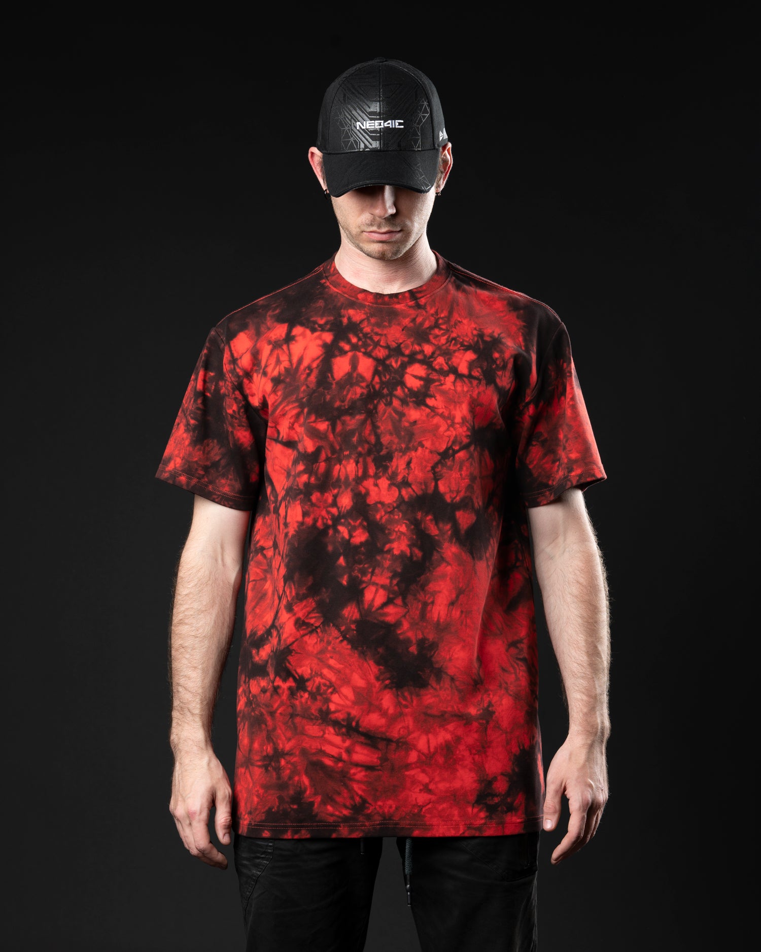 Influx Seamless T-Shirt, Fiery Red